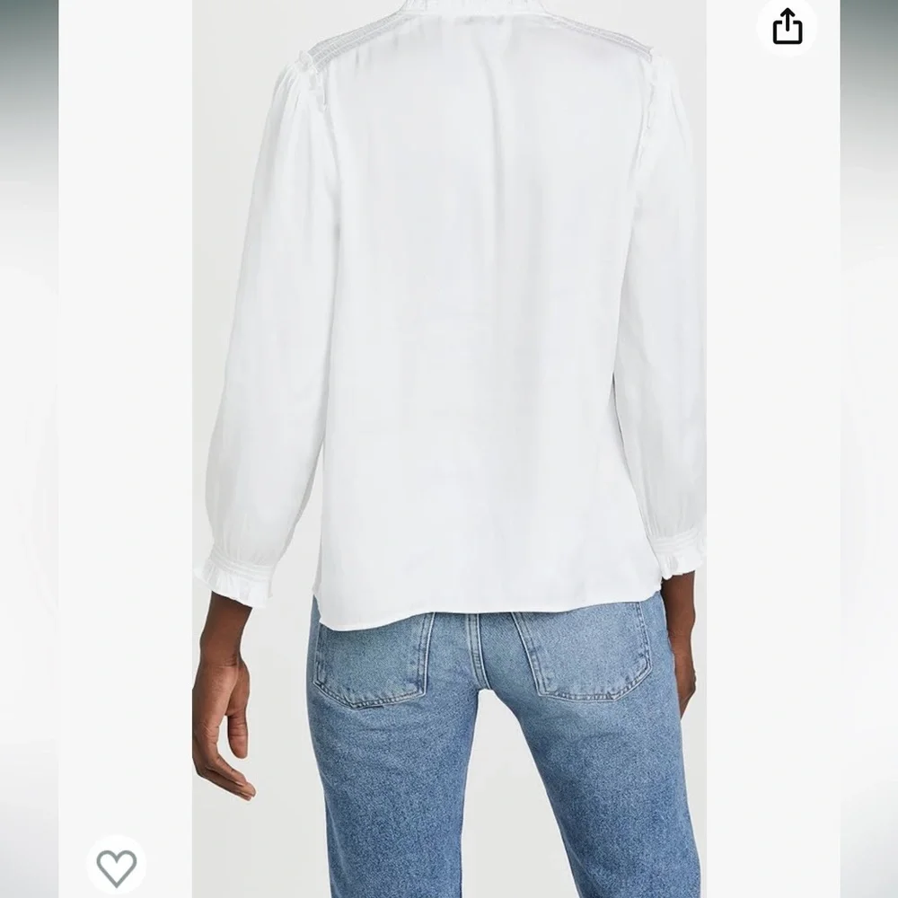 PAIGE Women's Kaylynn Top SIZE XXS NWOT - Picture 4 of 7